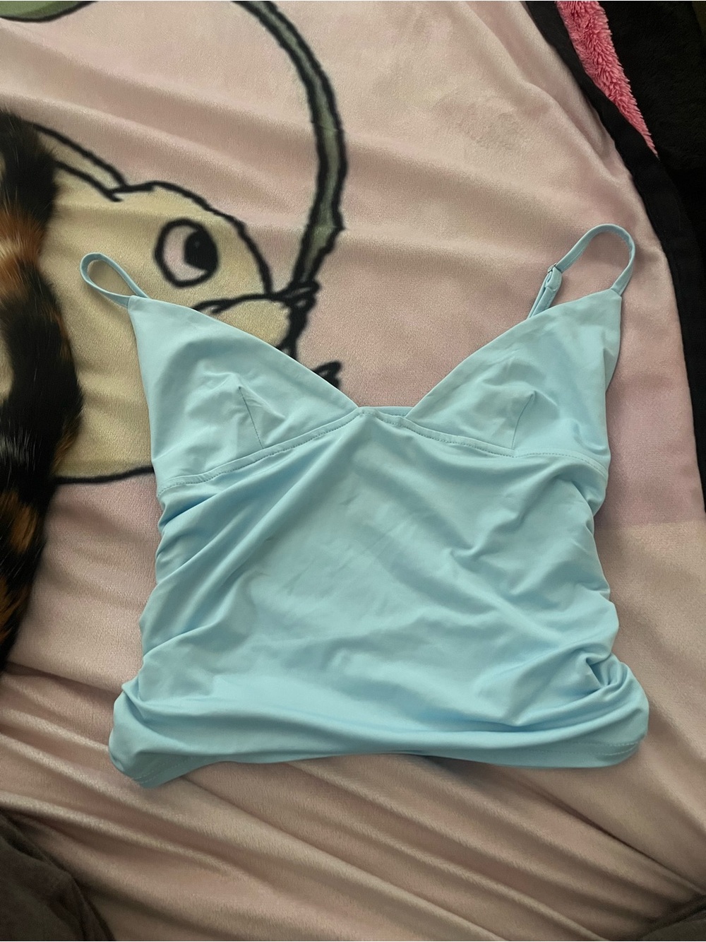 Light Blue Women's Camisole Tank Top